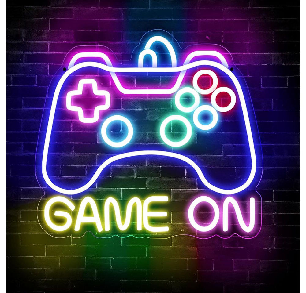 TUWENA LED Dekofigur Neonlicht für Spielzimmer Wanddekoration USB-Buchstaben-Neonlicht von TUWENA