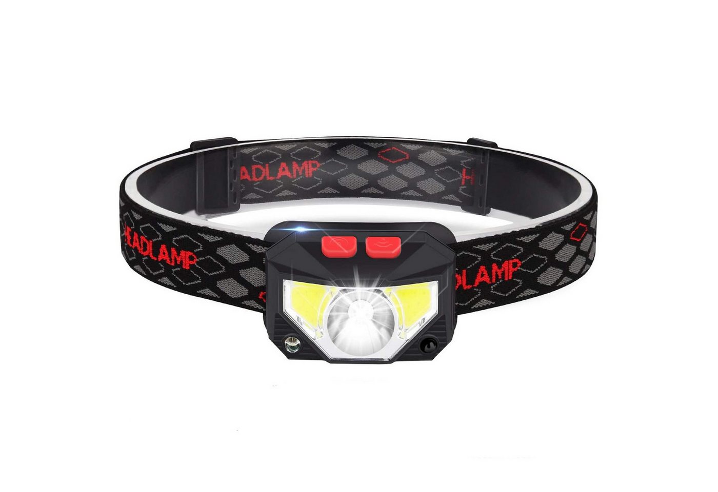 TUWENA LED Stirnlampe IPX4 Wasserdicht Kopflampe Superhell Einstellbare USB Wiederaufladbare (1-St) von TUWENA