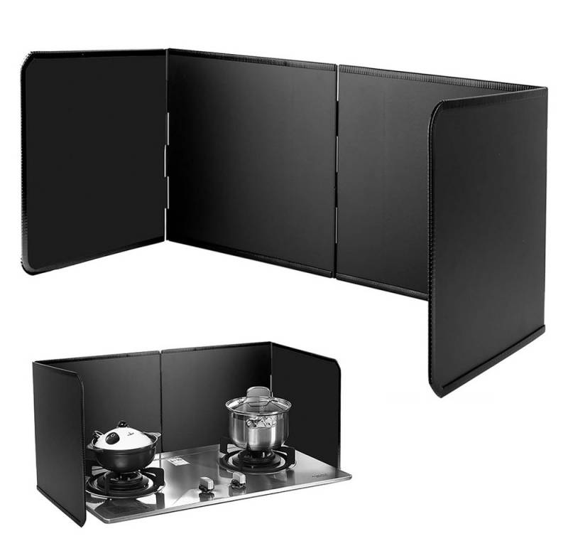 TUWENA Spritzschutz Spritzschutz Faltbar Herd Küchen Spritzplatte, Herd Spritzschutz Wand, Küchenrückwand Für Gaskocher Herdplatte Bratpfanne Und Friteuse TUWENA Spritzschutz Spritzschutz Faltbar Herd Küchen Spritzplatte, Herd Spritzschutz Wand, Küchenrückwand Für Gaskocher Herdplatte Bratpfanne Und Friteuse von TUWENA