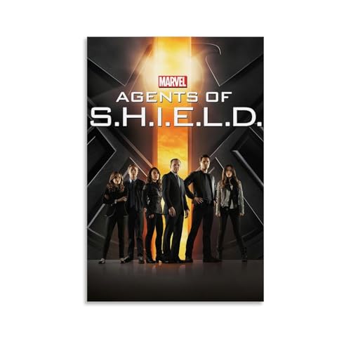 TUWQYEQ Agents of S.H.I.E.L.D Poster, Wandkunst, ästhetisches Leinwandbild, Poster, Vintage-Gemälde für Zimmer, 60 x 90 cm, ungerahmter Stil TUWQYEQ Agents of S.H.I.E.L.D Poster, Wandkunst, ästhetisches Leinwandbild, Poster, Vintage-Gemälde für Zimmer, 60 x 90 cm, ungerahmter Stil von TUWQYEQ