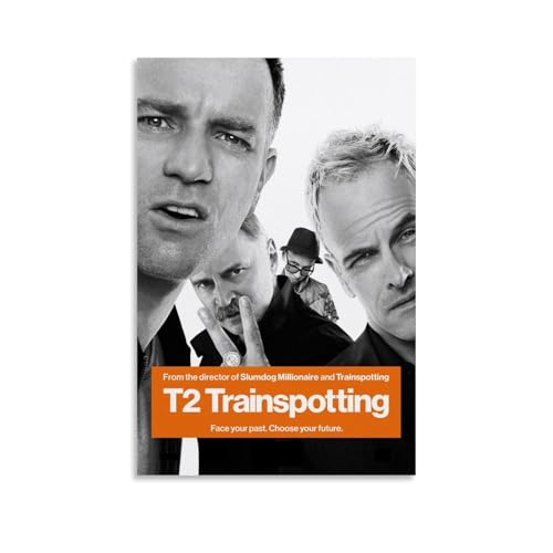 TUWQYEQ T2 Trainspotting-Poster, Wandkunst, ästhetisches Leinwandbild, Poster, Vintage-Gemälde für Zimmer, 50 x 75 cm, ungerahmt, Stil 1 TUWQYEQ T2 Trainspotting-Poster, Wandkunst, ästhetisches Leinwandbild, Poster, Vintage-Gemälde für Zimmer, 50 x 75 cm, ungerahmt, Stil 1 von TUWQYEQ