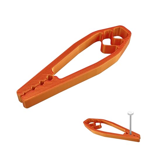 Nagelhalterzange Rot, kompakter Hammerhalter und Kunststoffhalter, präzise Positionierungszange für Holzbearbeitung und Heimwerker-Schreinerprojekte, einfach zu bedienen und zu transportieren für von TUYOBG