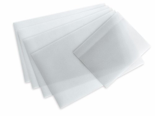 TV unser Original 04865 maxxcuisine Kühlschrankmatten weiß, 5-er Set von GOURMETmaxx