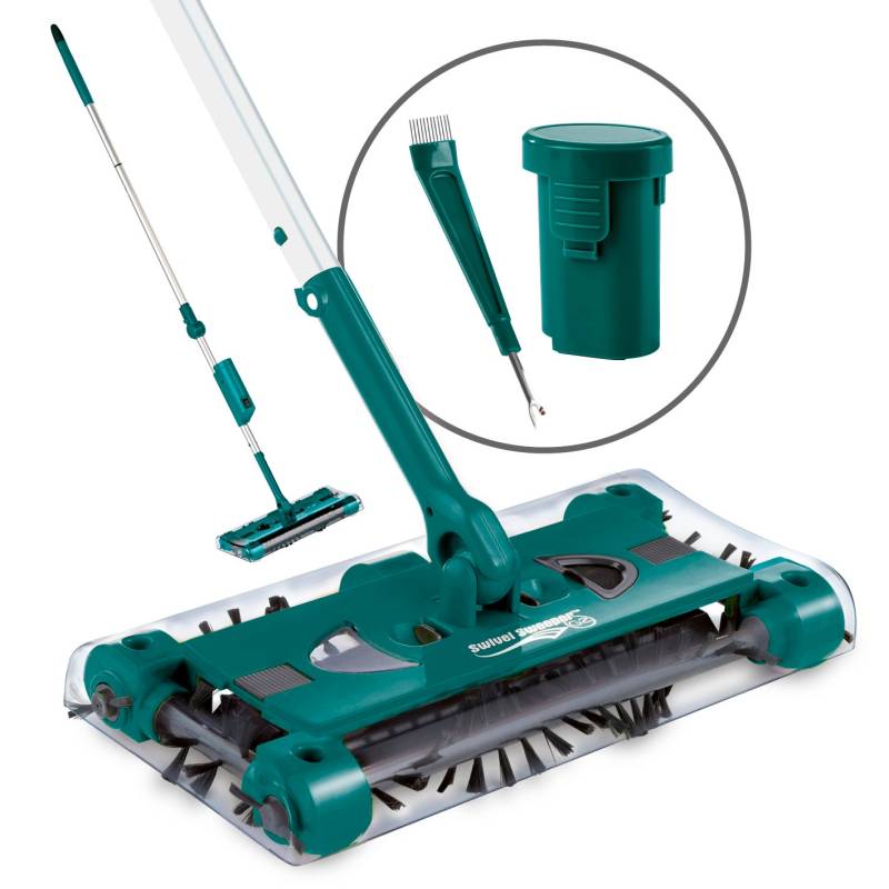 Swivel Sweeper G 2 Akkubesen kabellos - Smaragd von TV Werbung Unser Original