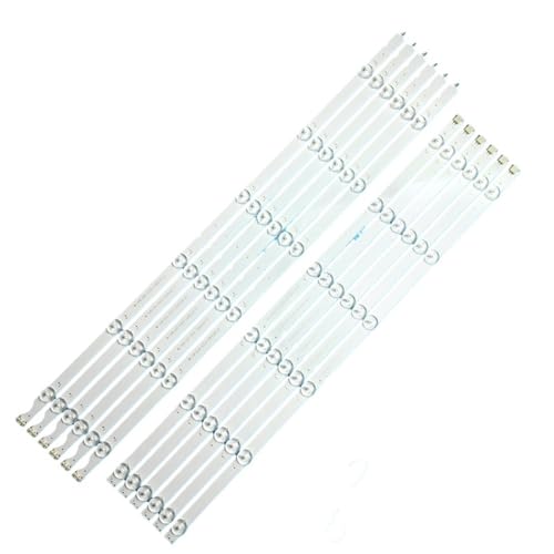 TVAAGHBCBR LED-Hintergrundbeleuchtungsstreifen, kompatibel for 55UK6100PTA 55UJ632 55UJ630Y 55UJ634V 55UJ634V-ZD JL.D550C1235-001BS-M von TVAAGHBCBR