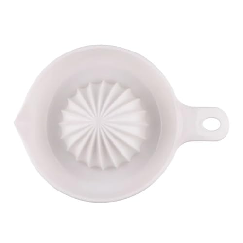 1 stück Küche Zitrusfrüchte Squeezer Orange Hand Manuelle Entsafter Küchenwerkzeuge Zitrone Lebensmittelqualität Kunststoff(White) von TVJSIVQB