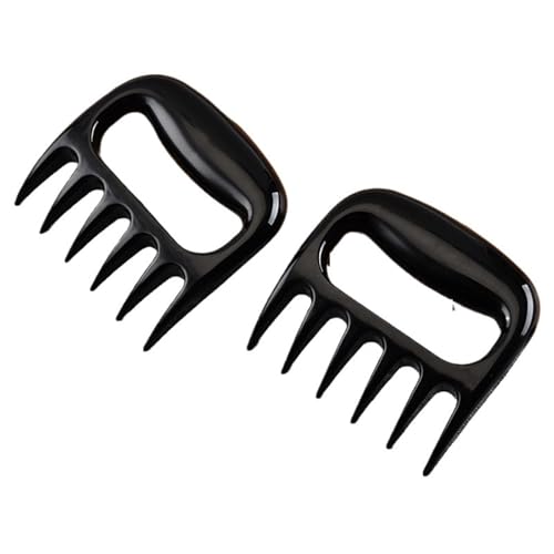 2 Stücke Bär Fleisch Krallen Griff Grillgabeln Küche Manuelle Lebensmittel Gabel Schweinefleisch Klemme Braten Küchenmesser Werkzeug(2pcs Large) von TVJSIVQB