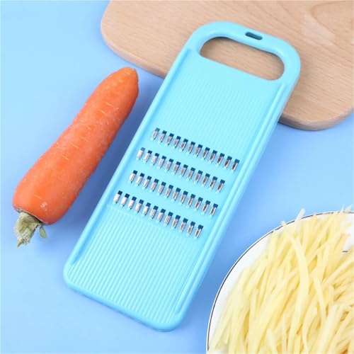 Reibe Gemüseschneider Karotten Koreanischer Kohl Küchenmaschinen Manueller Cutter Küchenzubehör Liefert(Blue) von TVJSIVQB