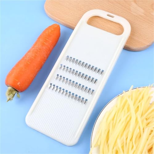 Reibe Gemüseschneider Karotten Koreanischer Kohl Küchenmaschinen Manueller Cutter Küchenzubehör Liefert(White) von TVJSIVQB