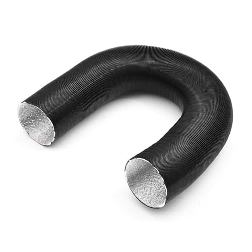 TVKSIPAR 25/42/60/75mm Auto Luft Heizung Kanal Kanalisierung Rohr Schlauch Linie Schwarz Fit for Diesel standheizung Lufteinlass Rohr Luft Auspuff Rohr(75mm Length 200cm) von TVKSIPAR