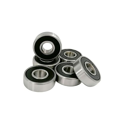 TVKSIPAR 5-10 Stück 607RS Lager ABEC-1 10 Stück 7x19x6 mm Miniatur 607 2RS Kugel 607-2RS EMQ Z2(10pcs - 607RS) von TVKSIPAR