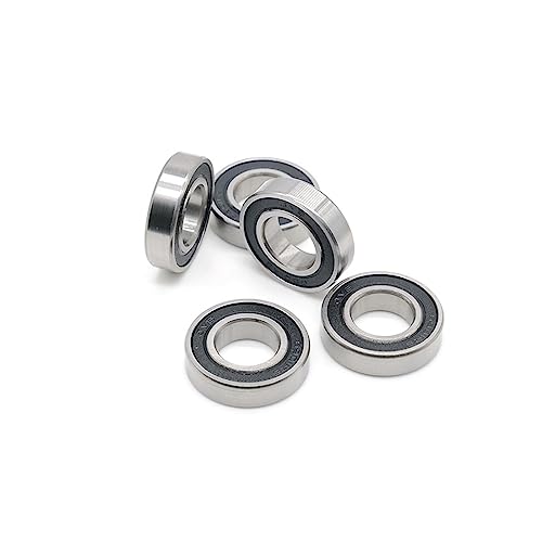 TVKSIPAR 5-teiliges Rillenkugellager 6900 6901 6902 6903 RS-Kugellager ABEC-7 mit Gummidichtung(5Pcs 6901-2RS) von TVKSIPAR