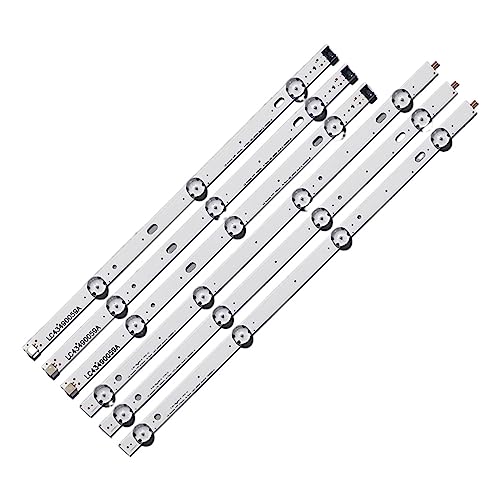 TVKSIPAR Led-hintergrundbeleuchtung Streifen 7 Lampe Fit For LlG Fit For Innotek 17Y 43 Zoll_ A-Typ LC43490059A 43UJ634V 43UJ630 43UJ630-ZA 43UJ6309 HC430DGG-SLTL13 von TVKSIPAR