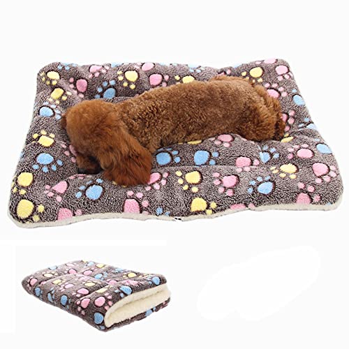 TVMALL Hunde Katzen Schlafmatte superweich Hundekissen Betten Matte Waschbar Kuschel Sofas Kissen Haustier Nest Zwinger Auto Reisedecke Vier Jahreszeiten Universal - Reversibel von TVMALL