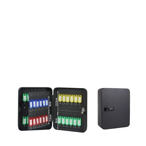 Abschließbarer Schlüsselkasten Passwort-Multi-Key-Lock-Box Schlüssel Safe Storage Box Lock Ersatz Autoschlüssel Organizer Box for Home Office Factory Store Verwendung for Eingang, Zimmer, Diele(48key Abschließbarer Schlüsselkasten Passwort-Multi-Key-Lock-Box Schlüssel Safe Storage Box Lock Ersatz Autoschlüssel Organizer Box for Home Office Factory Store Verwendung for Eingang, Zimmer, Diele(48key von TVQJGTYL