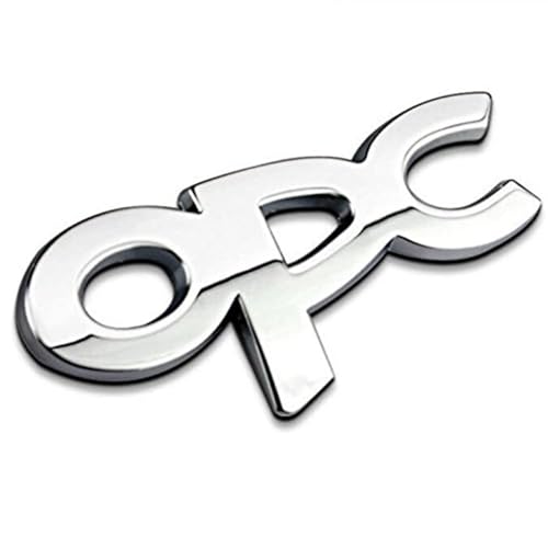 TVVXIO 3D car Sticker Autoabzeichen Emblem, für Opel Corsa Astra Insignia Vectra Zafira Meriva Mokka Grandland Vivaro 3D Metall Chrom Selbstklebende Logo Emblem Außendekoration Zubehör von TVVXIO