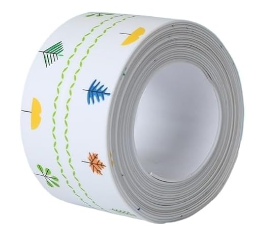 TWALOTPEX Dichtband, Dichtungsstreifen Selbstklebendes Dichtungsband, Breite 38 mm, wasserfest, abziehbar und aufklebbar(B,320cm) von TWALOTPEX