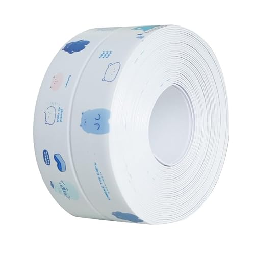 TWALOTPEX Dichtband, Dichtungsstreifen Selbstklebendes Dichtungsband, Breite 38 mm, wasserfest, abziehbar und aufklebbar(H,320cm) von TWALOTPEX