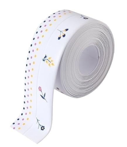 TWALOTPEX Dichtband, Dichtungsstreifen Selbstklebendes Dichtungsband, Breite 38 mm, wasserfest, abziehbar und aufklebbar(K,320cm) von TWALOTPEX