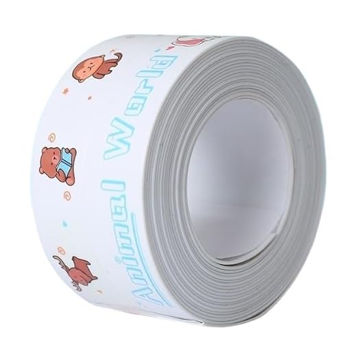 TWALOTPEX Dichtband, Dichtungsstreifen Selbstklebendes Dichtungsband, Breite 38 mm, wasserfest, abziehbar und aufklebbar(M,500cm) von TWALOTPEX