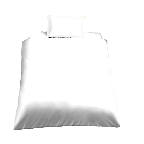TWAYAA Bettwäsche Herzförmig Bettwäsche Flauschig 135 × 200 cm Mit Verstecktem Reißverschluss Mit 2 Stück Kissenbezug (80X80 cm) Mikrofaser Super Weich Bettwäsche Sets 3 Teilig von TWAYAA