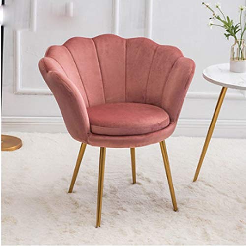 TWDYC Einzel Faule Sofa Licht Einzel Net Red Female Makeup Schlafzimmer Kleine Hocker Zurück Balkon Freizeit-Stuhl (Color : G) von TWDYC