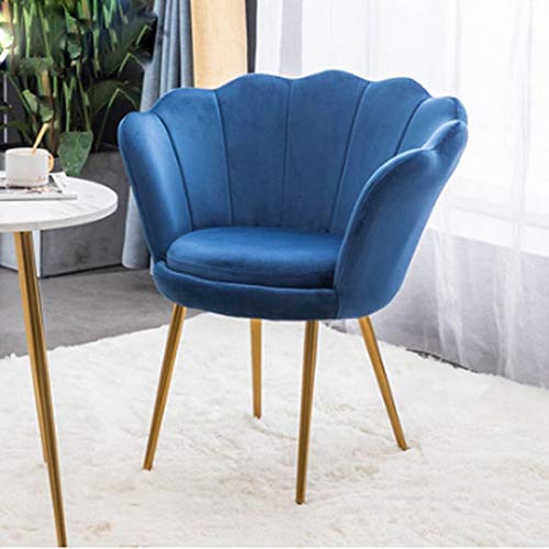 TWDYC Einzel Faule Sofa Licht Einzel Net Red Female Makeup Schlafzimmer Kleine Hocker Zurück Balkon Freizeit-Stuhl (Color : H) von TWDYC