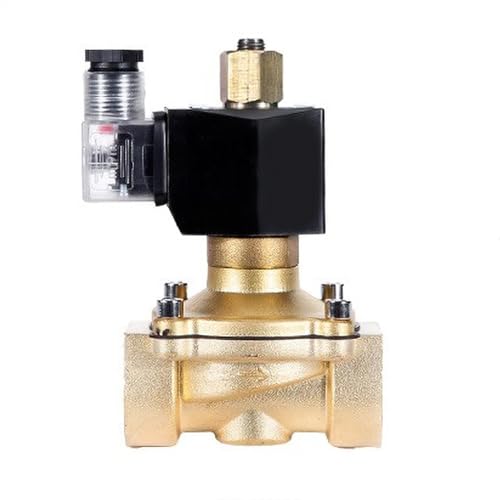 1 ''IP65 Wasserdichte Messing Magnetventil Schließer 24V 12V 220V 110V Wasser/Gas Magnet ventile for Feuchten Umgebungen(BSP-110VAC-VITON-SEAL) von TWEFTPKD