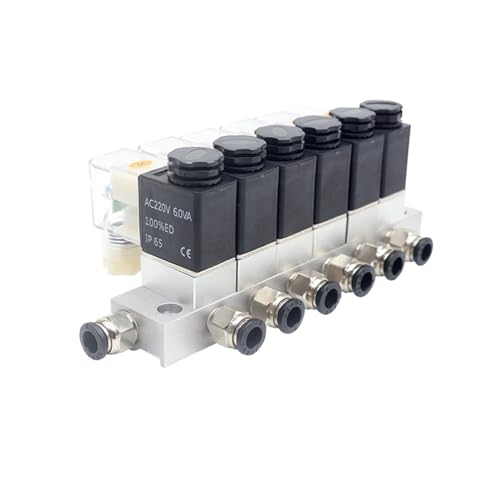 2V025-08 Normal Geschlossen 12V 24V 220V Ventil Pneumatische Pneumatische Magnetventil 2 Weg Magnet PNEUMAT Patrone Magnetventil(5 combinations) von TWEFTPKD
