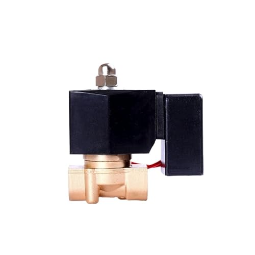 3/8 "Messing-Normalerweise geschlossenes Magnetventil 220 V 110 V 24 V 12 V 24 Stunden Nicht heizendes Magnetventil Energiesparende Wasserventile(NPT-110VAC-NBR-SEAL) von TWEFTPKD