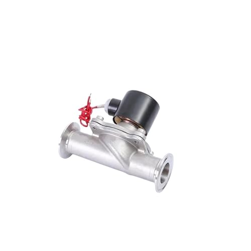 5,1 cm Edelstahl-Magnetventil, normalerweise geschlossen, Schnellmontage, Magnetventil (24 V DC) von TWEFTPKD