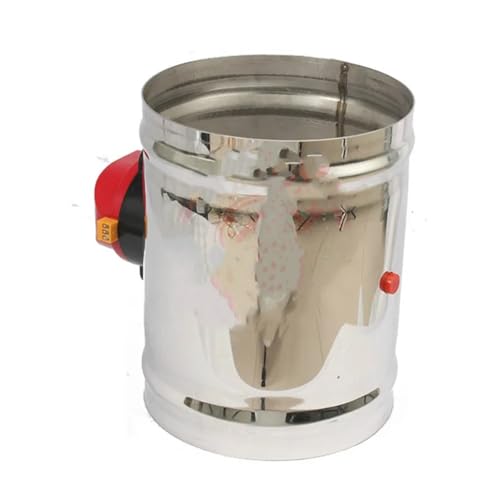 51-400mm 201SS Luftmagnetventil Elektrisches Luftkanalmotor-Dämpferventil for Lüftungsrohr-Rückschlagventil 220 V 12 V 24 V(250mm) von TWEFTPKD