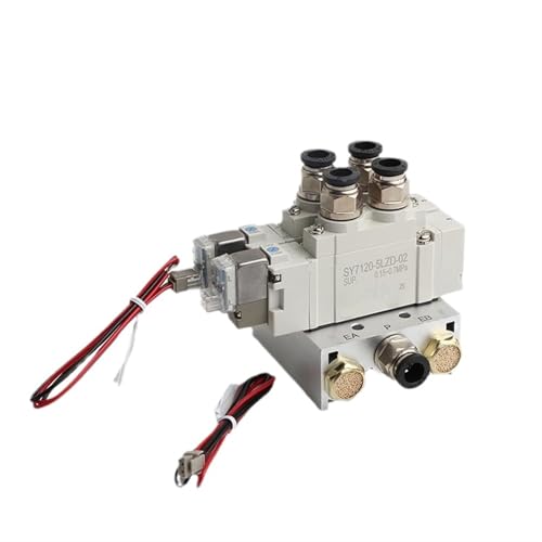 SY5120 Multi-Weg Kombination Verteiler Pneumatische Magnetventil Zylinder Control SY5120-5LZD-01 SY5120-6LZD-01 Verteiler(2 Stations) von TWEFTPKD