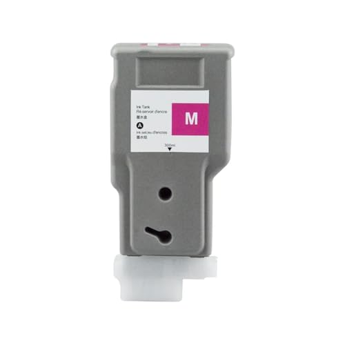 PFI320 PFI-320 kompatible Tintenpatrone Kompatibel mit IPF TM-200 TM-205 TM-300 TM-305 Drucker(1PC Magenta) von TWEJHX