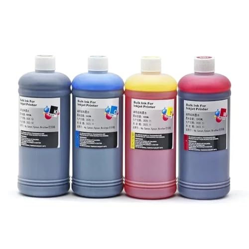 TWEJHX 1000ml Tintenfeind-Nachfüllkompatibel mit LC421XL-Drucker-Patronen-Arbeiten mit DCP-J1050DW DCP-J1140DW DCP-J1800DW MFC-J1010DW-Drucker 1PC(1Set-Pingment Ink) von TWEJHX