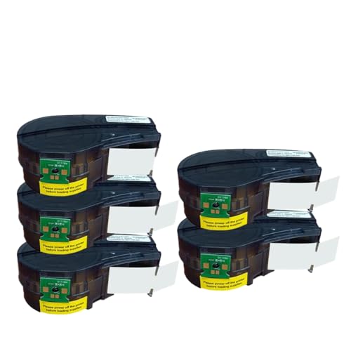 TWEJHX 2-10pcs Nylon-Stoffpatronen-Chip-Version M21-750-499 kompatibel mit M210 M211 Handheld-Label-Drucker arbeitet mit Labeller Laboratory Maker.(5pcs M21-750-499) von TWEJHX