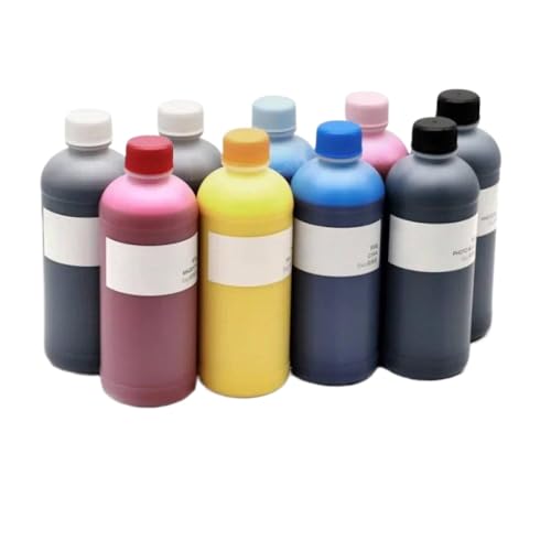 TWEJHX 500 ml Pigmenttinte kompatibel mit 7700 7710 9700 9710 7908 9908 7890 9890 7900 9900 7910 9910 9800 7800 9400 7400 7880 Druckermodelle(500ML-LM) von TWEJHX