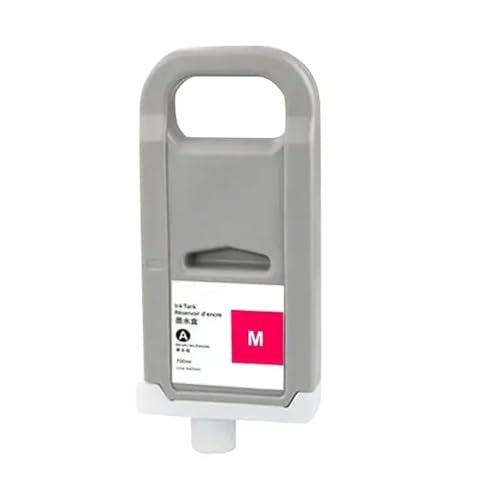 TWEJHX 700ml PFI8706 PFI-8706 Tintenpatronenkassette kompatibel mit IPF8310 IPF8310S IPF8410 IPF8410S IPF8410SE-Drucker mit Pigmenttinte(PFI-8706 M) von TWEJHX