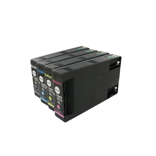 TWEJHX 79XL Tintenpatrone kompatibel mit T7911 T7912 T7913 T7914 Kompatibel mit Workforce Pro WF-4630DWF WF-4640DTWF WF-5110DW WF-5190DW WF-5620DWF WF-5690DWF TWEJHX 79XL Tintenpatrone kompatibel mit T7911 T7912 T7913 T7914 Kompatibel mit Workforce Pro WF-4630DWF WF-4640DTWF WF-5110DW WF-5190DW WF-5620DWF WF-5690DWF von TWEJHX