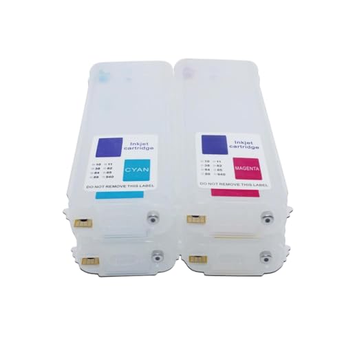 TWEJHX 82 Nachfüllkartusche 4Color 280 ml kompatibel mit DesignJet 510 Plotter -Druckerersatztinte mit Chip TWEJHX 82 Nachfüllkartusche 4Color 280 ml kompatibel mit DesignJet 510 Plotter -Druckerersatztinte mit Chip von TWEJHX