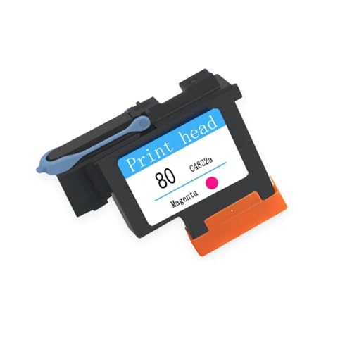 TWEJHX C4820A C4821A C4822A C4823A Kompatible Druckkopfpatrone Kompatibel mit HP80 Serie 1000 1050c 1055(1 Magenta) von TWEJHX