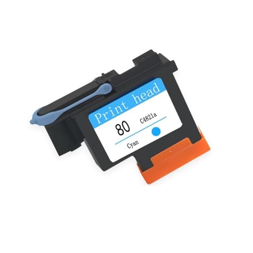 TWEJHX C4820A C4821A C4822A C4823A Kompatible Druckkopfpatrone Kompatibel mit HP80 Serie 1000 1050c 1055(1 Yellow) von TWEJHX