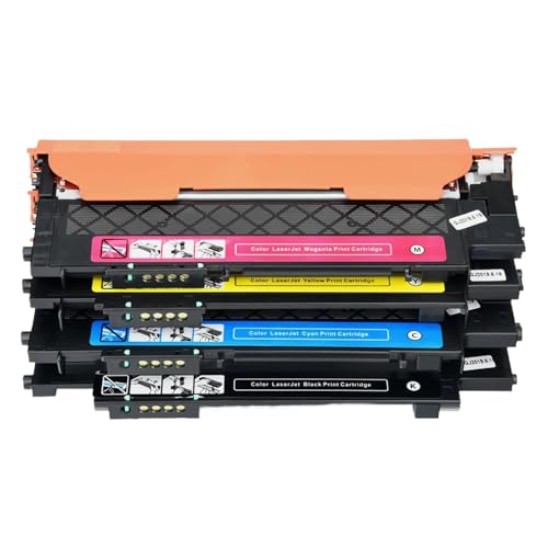 TWEJHX Kompatible 4PK-Tonerkartuschen mit Chip Kompatibel mit W2070A 117A Kompatibel mit Laser MFP 178NW 179FNW 150A 150NW von TWEJHX