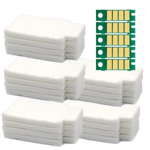 TWEJHX Kompatible Abfall-Tinten-Tank-Wartungsbox Chip Kompatibel mit DE100 DE-100-Druckermodelle Fuji Frontier Series Abfallkollektor Ersatzteil(5 Set chip Ink pad) von TWEJHX