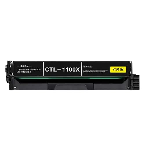 TWEJHX Kompatible Farbtoner -Patrone Kompatibel mit CTL 1100 CTL 1100H CTL 1100X Arbeiten mit CP 1100 CP 1100DW cm 1100DW cm 1100ADW Drucker(Y 2300 Page) von TWEJHX