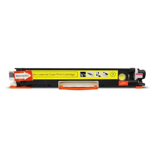 TWEJHX Kompatible Farbtonerkartusche CE310 CE310A 311A ​​312A 313A Kompatibel mit Pro CP1025 M275 100 Color MFP M175a M175nw Drucker(Y) von TWEJHX