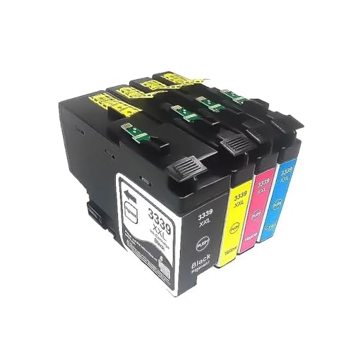 TWEJHX Kompatible Tintenpatronen-LC3337 LC33339XL LC3337XL 3337 3339 Kompatibel mit MFC-J5945DW MFC-J6545DW MFC-J6945DW MFC-J5845DW Drucker(LC3339XXL-1set) von TWEJHX