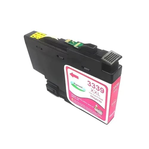 TWEJHX Kompatible Tintenpatronen-LC3337 LC33339XL LC3337XL 3337 3339 Kompatibel mit MFC-J5945DW MFC-J6545DW MFC-J6945DW MFC-J5845DW Drucker(LC3339XXL-M) von TWEJHX