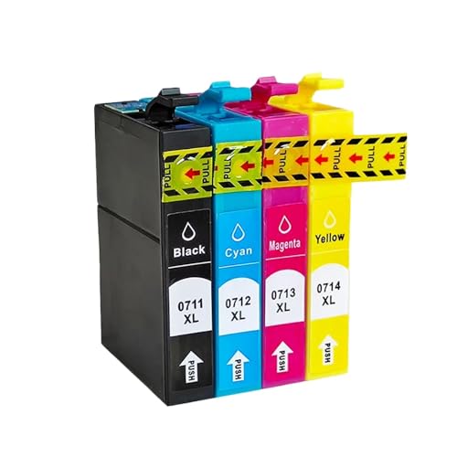 TWEJHX Kompatible Tintenpatronen T0711 T0712 T0713 T0714 Kompatibel mit Stylus SX210 SX215 SX218 SX115 SX405 SX410 SX415 SX605 D78 DX4000 Drucker TWEJHX Kompatible Tintenpatronen T0711 T0712 T0713 T0714 Kompatibel mit Stylus SX210 SX215 SX218 SX115 SX405 SX410 SX415 SX605 D78 DX4000 Drucker von TWEJHX