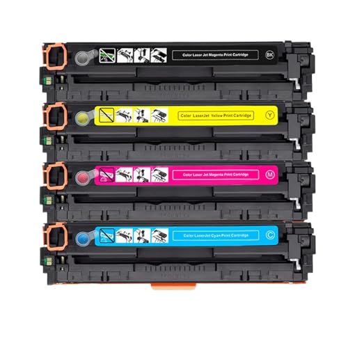 TWEJHX Kompatible Tonerkartusche 540A 541A 542A 543A 125A Kompatibel mit Farbe CP1215 CP1515n CP1518ni CM1312 Serie TWEJHX Kompatible Tonerkartusche 540A 541A 542A 543A 125A Kompatibel mit Farbe CP1215 CP1515n CP1518ni CM1312 Serie von TWEJHX